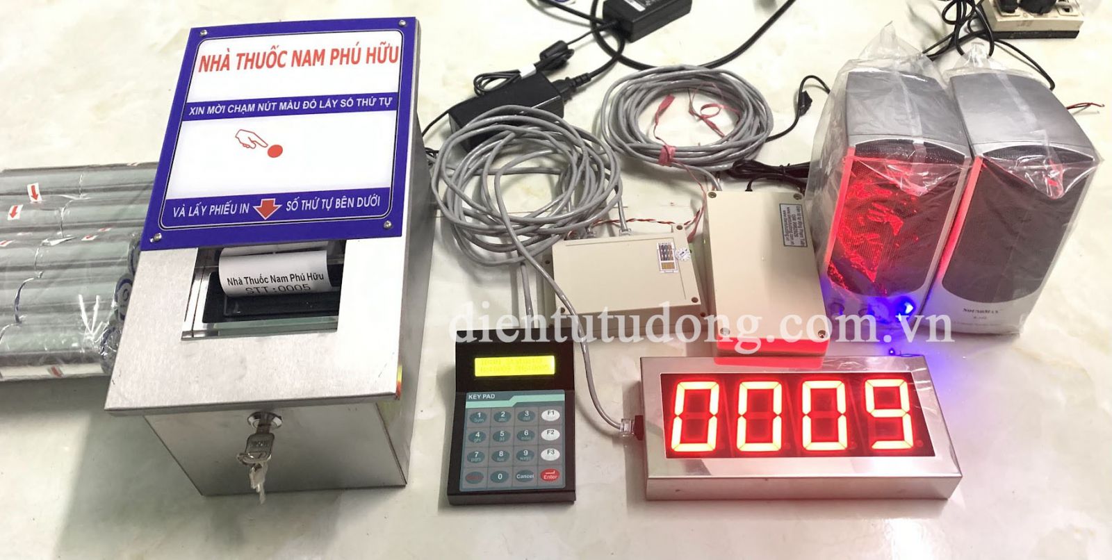 Hệ thống lấy số tự động cho phòng thuốc nam